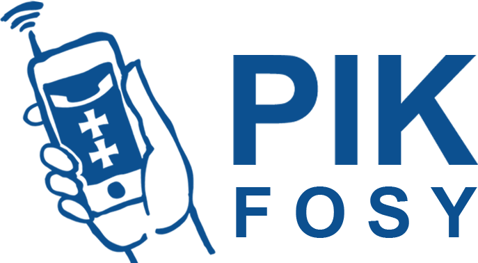 Logotyp PIK czyli słuchawka  z telefonem